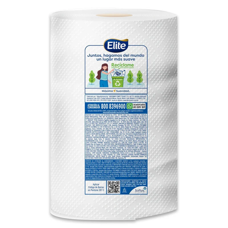 Toalla De Papel Elite Ultra Absorbente Mega Rollo C/180 - Image 9