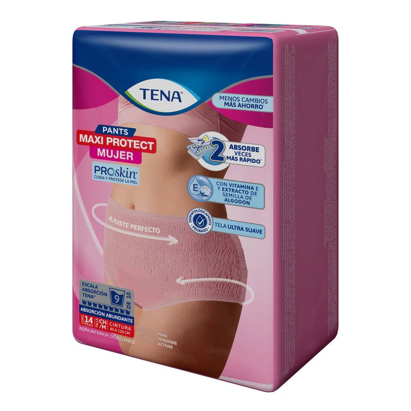 Calzon Tena Pants Maxiprot Mujer Chico Mediano Con 14 - Image 6