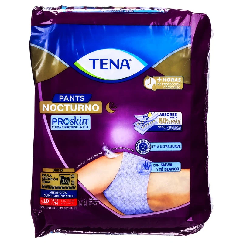 Calzon Tena Pants Nocturno Chico Mediano Con 10 - Image 8