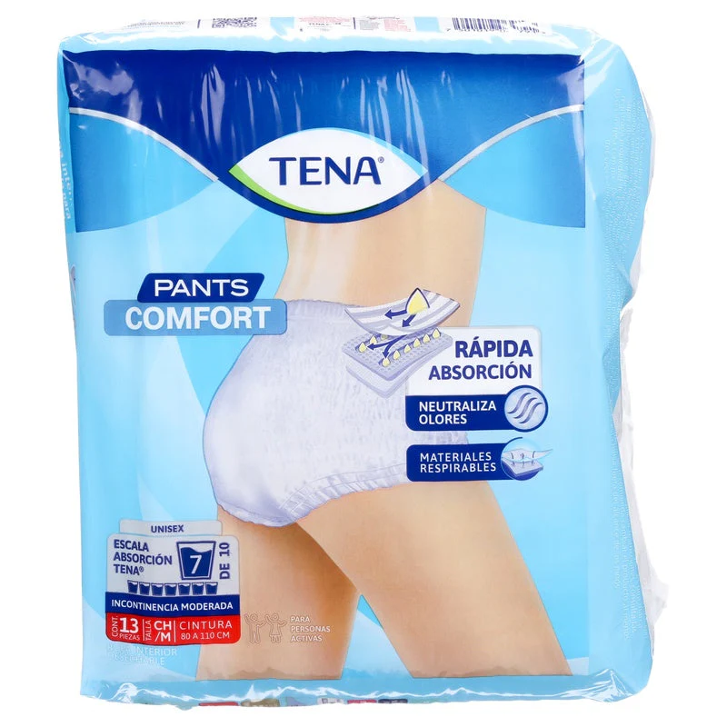 Calzon Tena Pants Comfort Chico Mediano Con 13