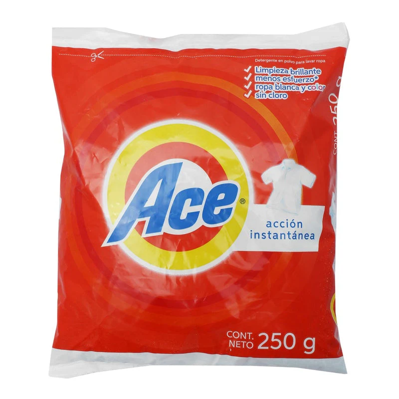 Detergente Ace Pvo 250 G