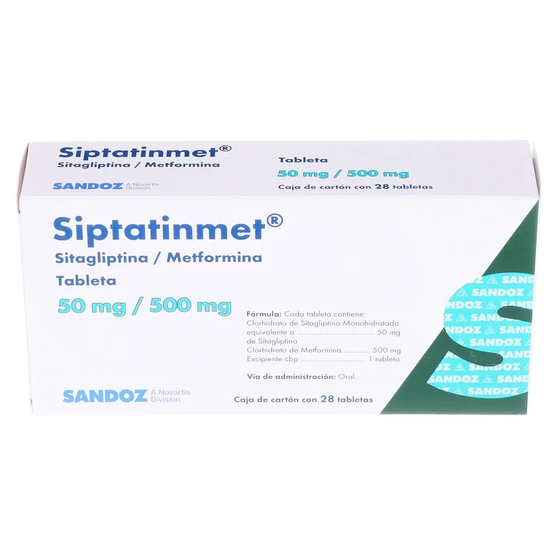 Siptatinmet 50/500 Mg Con 28 Tabletas - Image 2