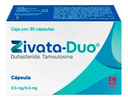 Zivata Duo 0.5 Mg / 0.4 Mg - Caja Con 30 Cápsulas (Dutasterida Y Tamsulosina)