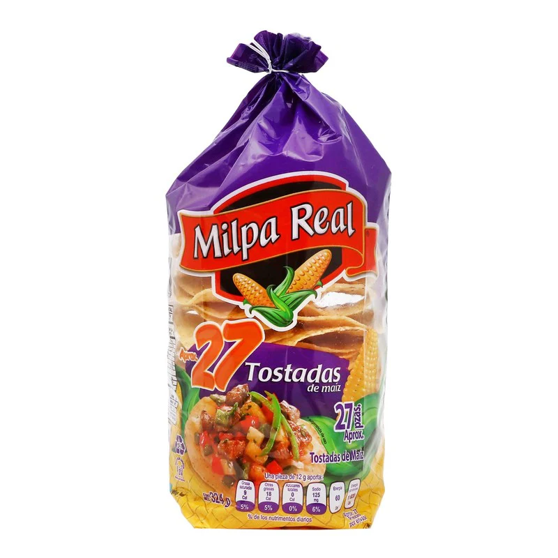 Tostadas Tubo 324 G