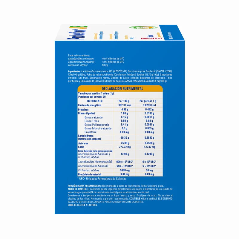 Proteflor Ab - Caja Con 20 Sobres De 1 Gr (Probióticos) - Image 4