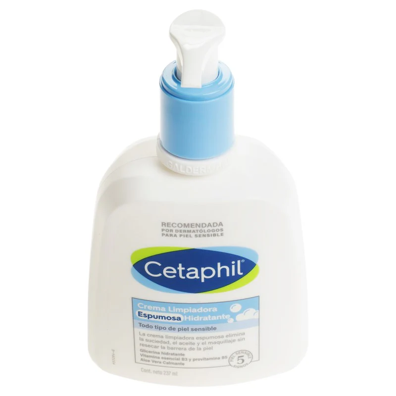 Cetaphil Crema Limpiadora Espumosa Hidratante 237 Ml - Image 3