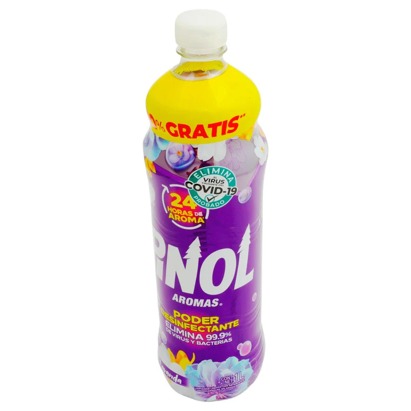 Pinol Aromas Lavanda 828 Ml + 20% Gratis - Image 4