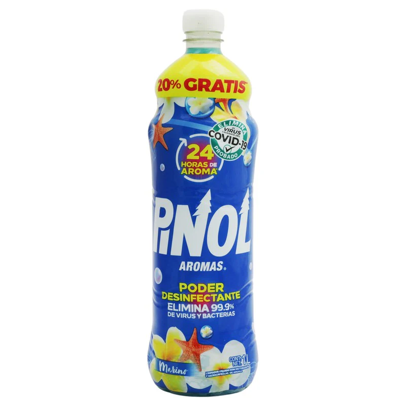 Pinol Aromas Marino 828 Ml + 20% Gratis