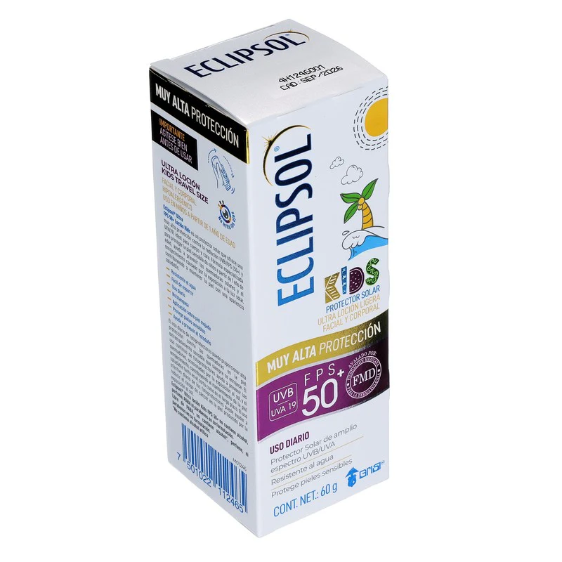 Eclipsol Kids Ultra + 50 Fps Locion 60 G - Image 3
