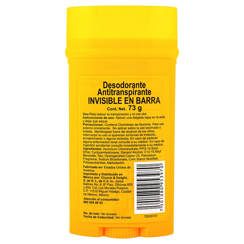 Desodorante Arm & Hammer Ultra Max Fresh Barra 73 G - Image 7