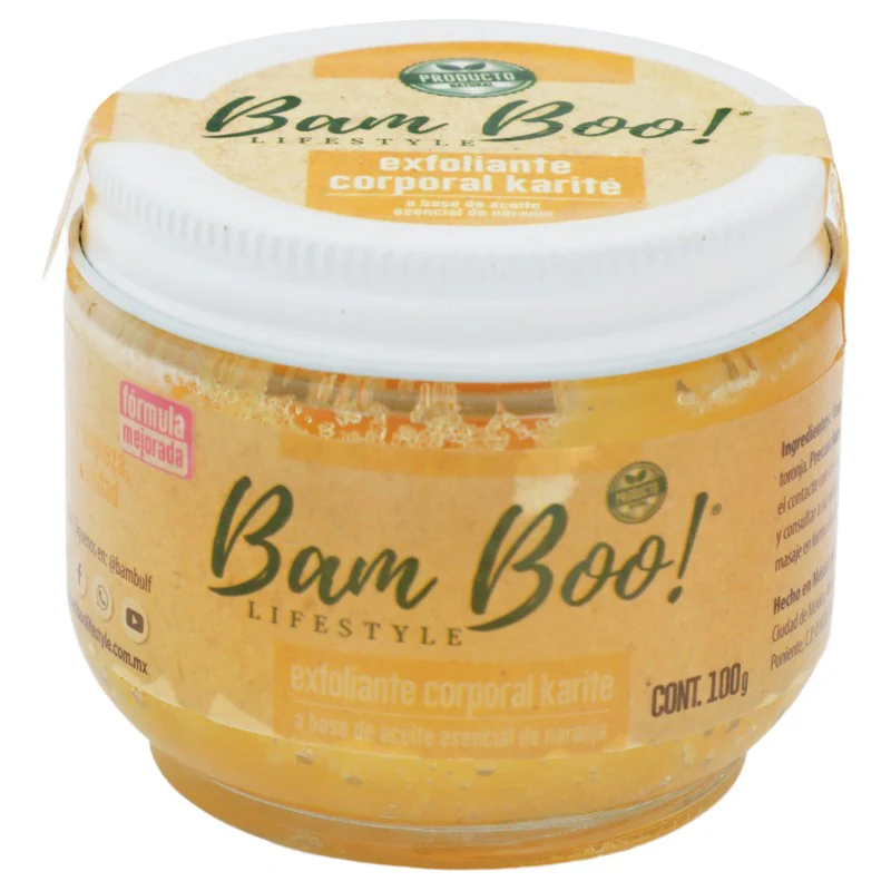 Exfoliante Facial Bam Boo Karite Naranja 100 G - Image 3