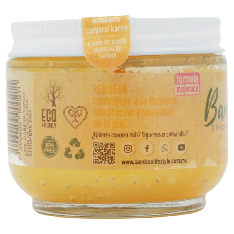 Exfoliante Facial Bam Boo Karite Naranja 100 G - Image 8