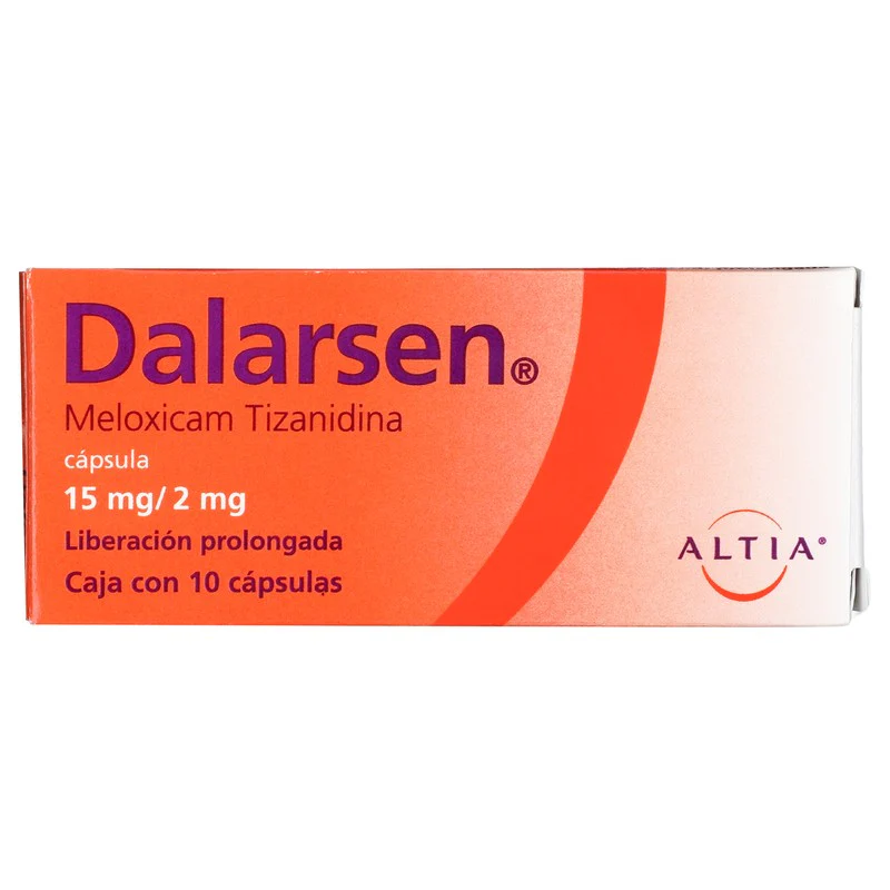 Dalarsen 15 Mg/2 Mg Con 10 Capsulas