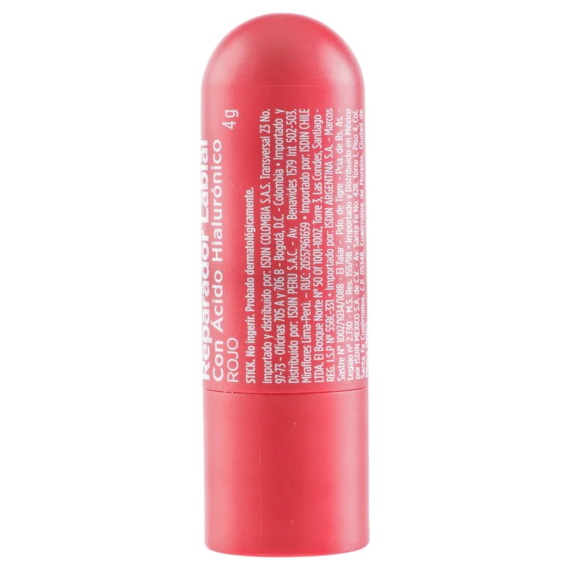 Isdin Reparador Labial Rojo Acido Hialuronico 4 G - Image 5