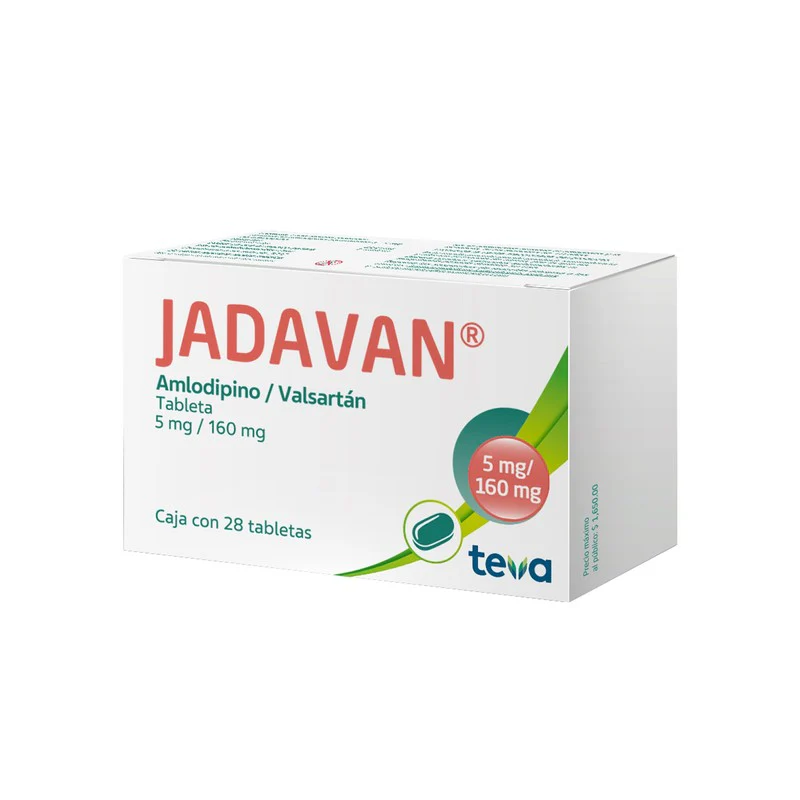 Jadavan 5/160 Mg Con 28 Tabletas - Image 3