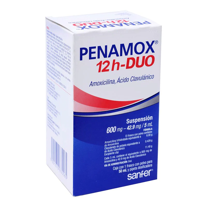 Penamox 12 Horas Duo 600 Mg 50 Ml Suspension - Image 2
