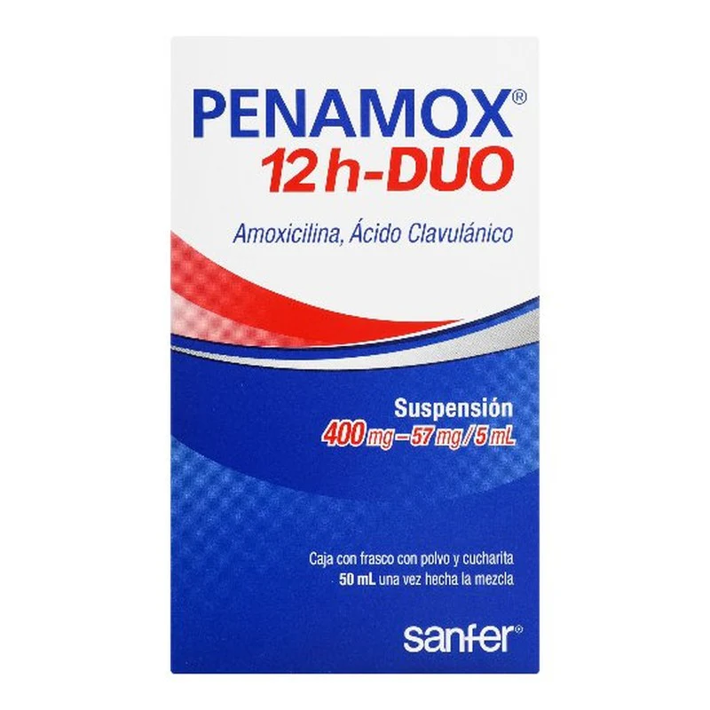 Penamox 12 Horas Duo 400 Mg 50 Ml Suspension