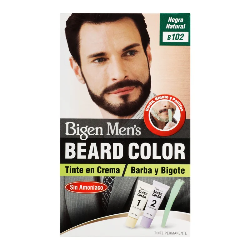 Tintes Bigen Men Barba-Bigote Negro Natural 102