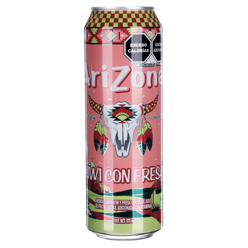 Arizona Kiwi-Fresa 570 Ml