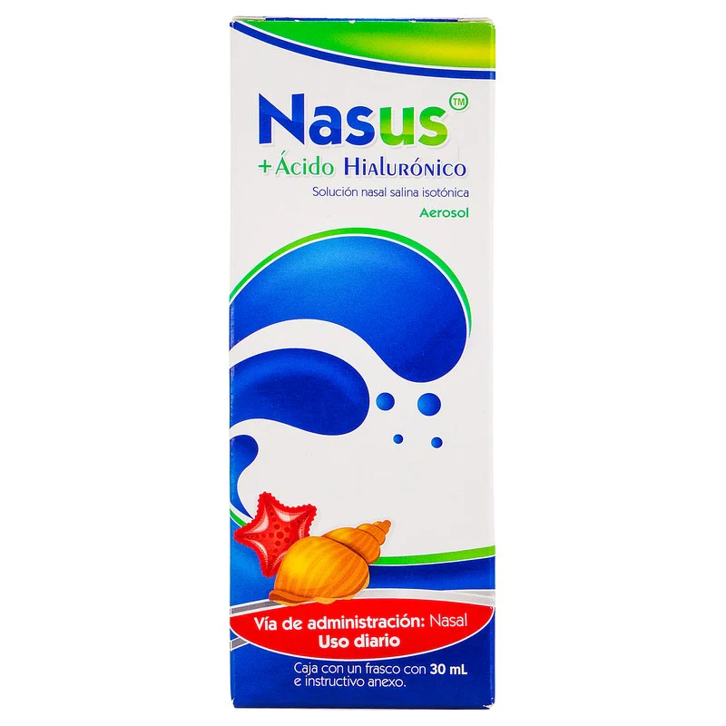 Nasus + Acido Hialuronico Solucion Nasal Aerosol 30 Ml