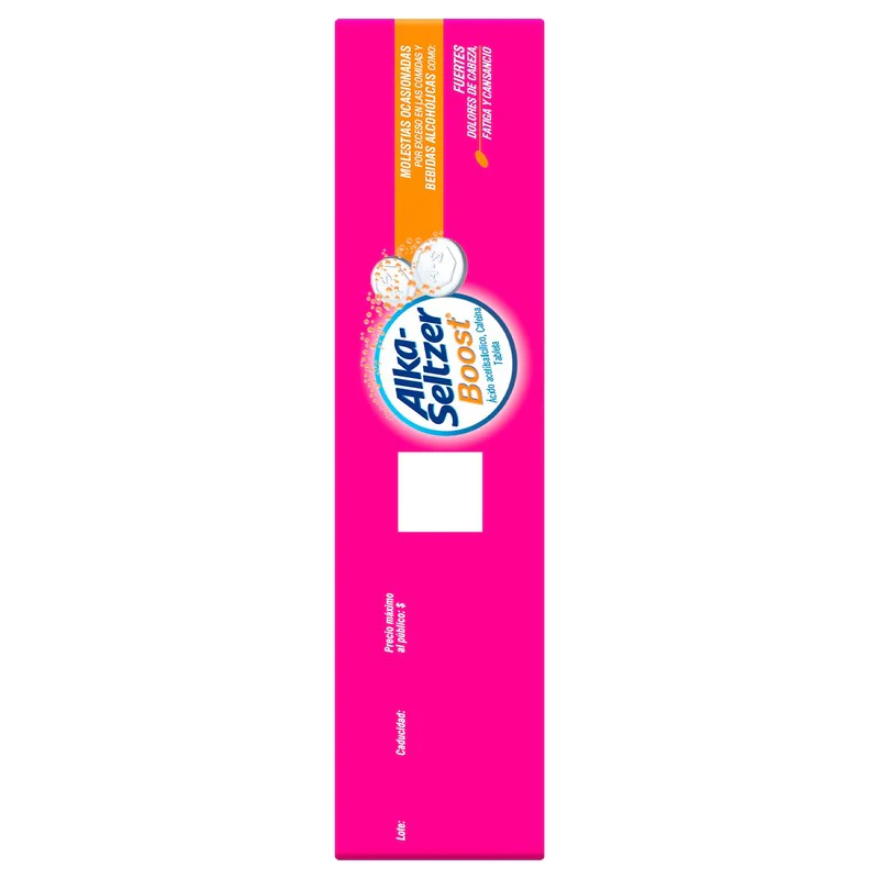 Alka-Seltzer Boost Con 50 Tabletas Efervescentes - Image 2