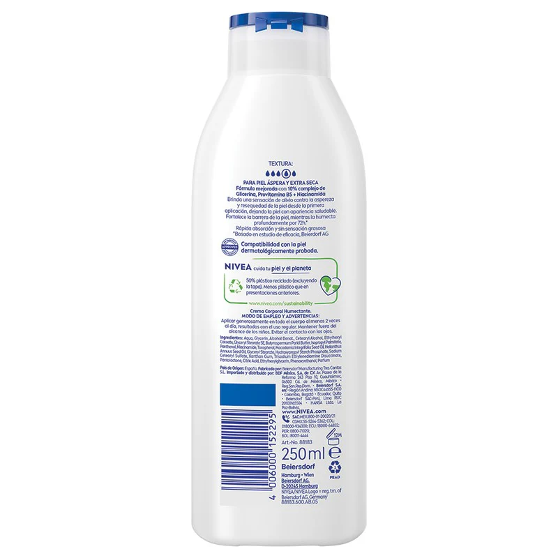Crema Nivea Piel Aspera/Extra Seca 250 Ml - Image 9