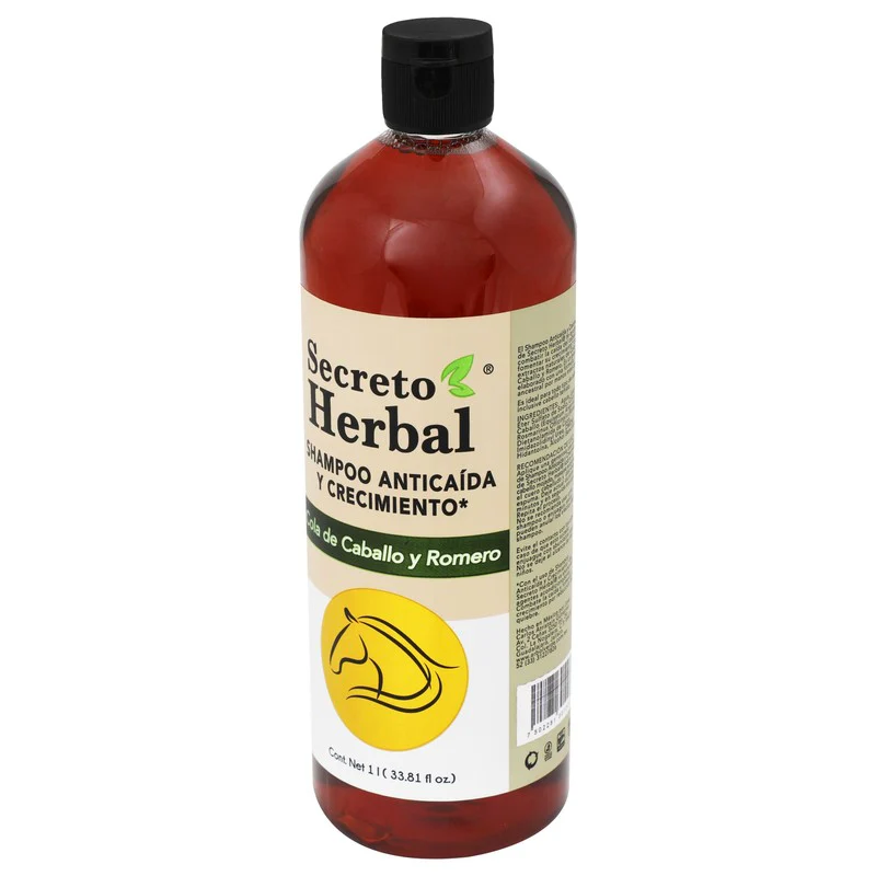 Shampoo Herbal Cola De Caballo Y Romero Anticaida Y Crecimiento 1 Litro - Image 3