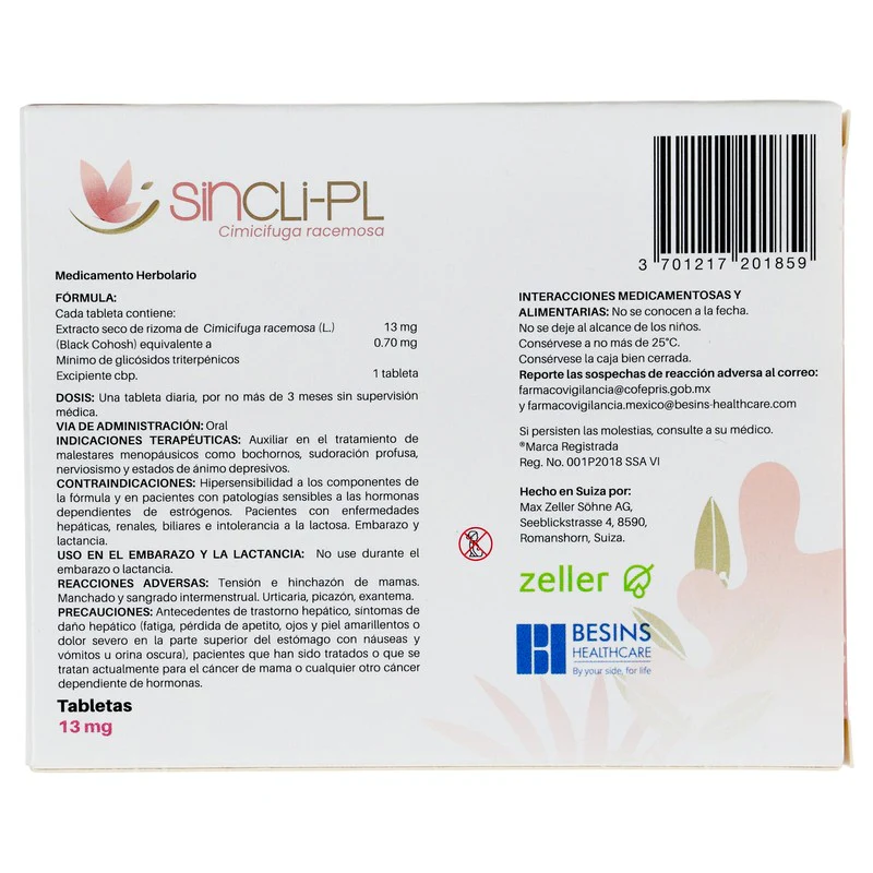 Sincli-Pl 13 Mg Con 30 Tabletas - Image 7