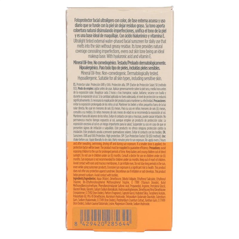 Isdin Fotoprotector Fusion Water Color Light 50 Ml - Image 7