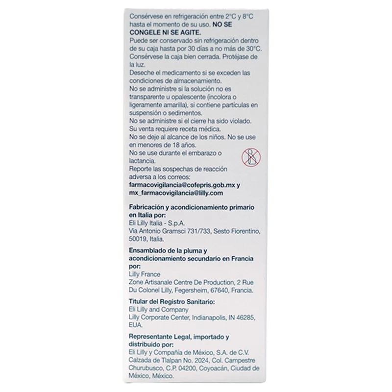 Mounjaro 2.5 Mg/0.6 Ml Pluma Precargada - Image 3