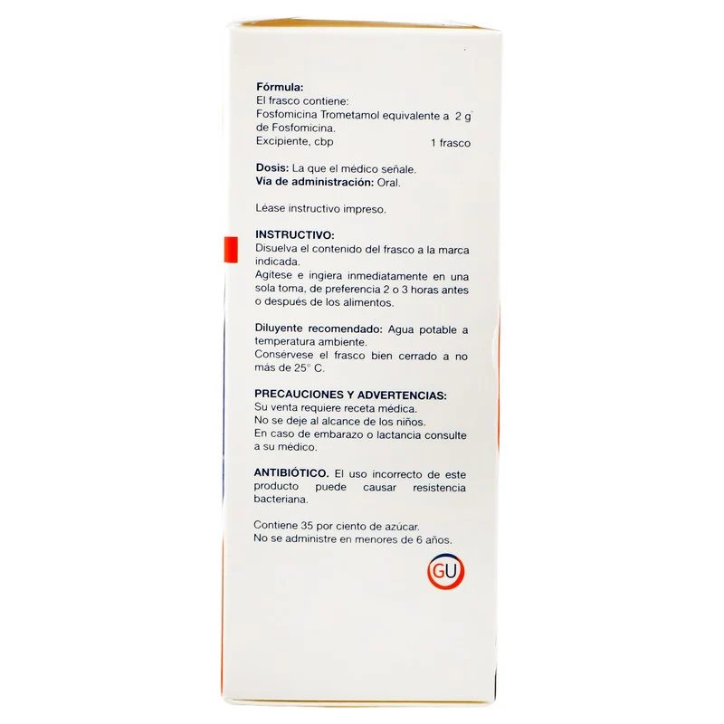 Pregnus-Uti Pediátrico 2 G - Polvo (Fosfomicina) - Image 3
