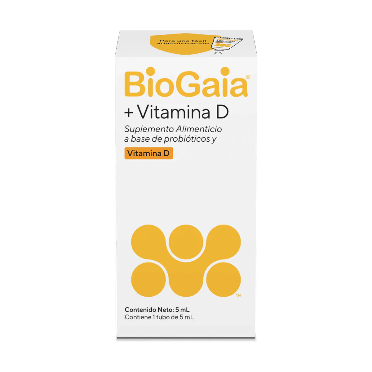 Biogaia +Vitamina D Suplemento Alimenticio Tubo 5 Ml