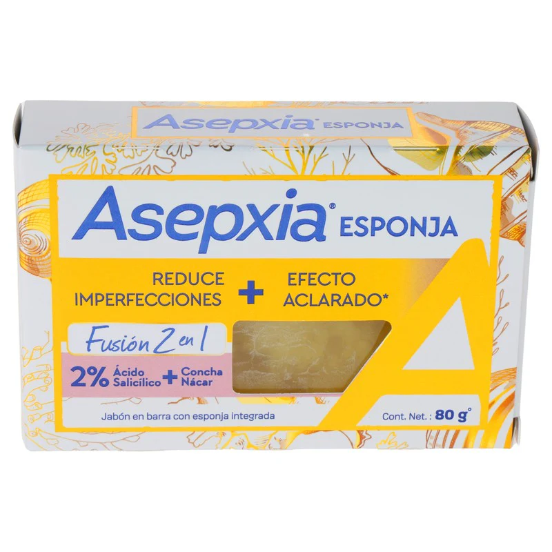 Asepxia Esponja Fusion 2 En 1 Jabon 80 G - Image 3