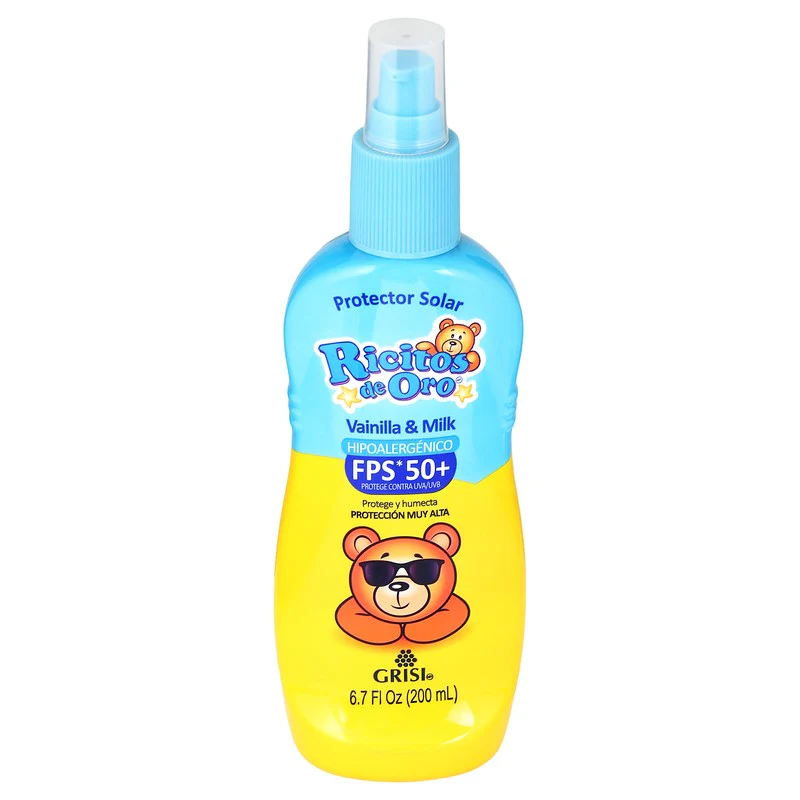 Protector Solar Ricitos De Oro Vainilla & Milk 200 Ml - Image 3