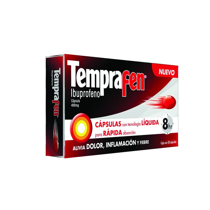 Tempra Fen 400 Mg Con 20 Capsulas - Image 2
