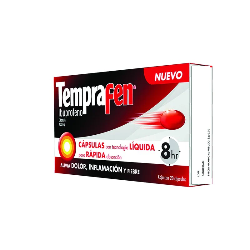 Tempra Fen 400 Mg Con 20 Capsulas - Image 3