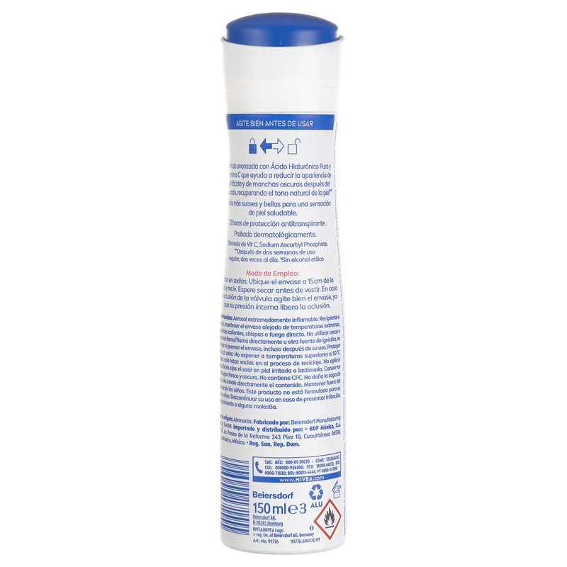 Desodorante Nivea Tono Natural Vitamina C Spray 150 Ml - Image 13