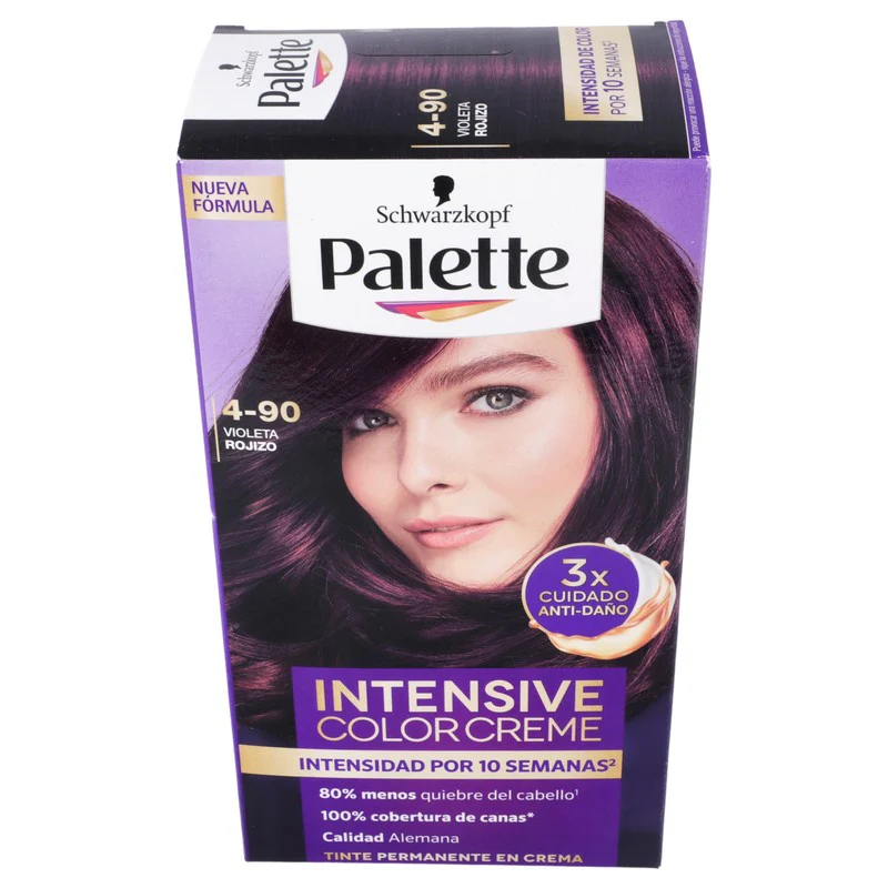 Tinte Palette Color Crema Violeta Rojizo 4-90 - Image 3