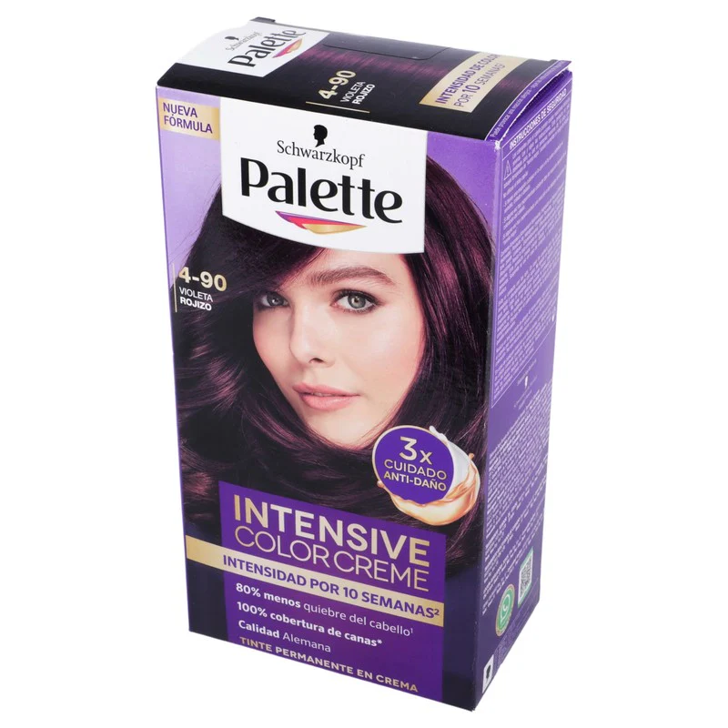Tinte Palette Color Crema Violeta Rojizo 4-90 - Image 4