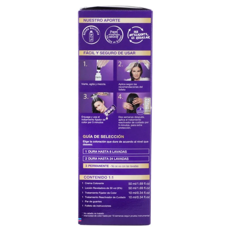 Tinte Palette Color Crema Violeta Rojizo 4-90 - Image 8