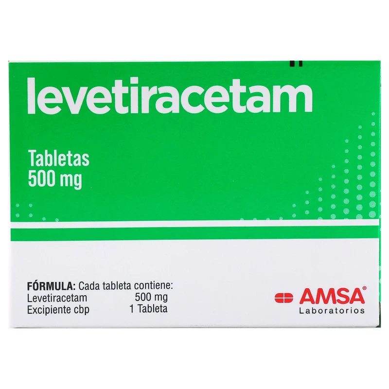Levetiracetam 500 Mg Con 60 Tabletas Amsa