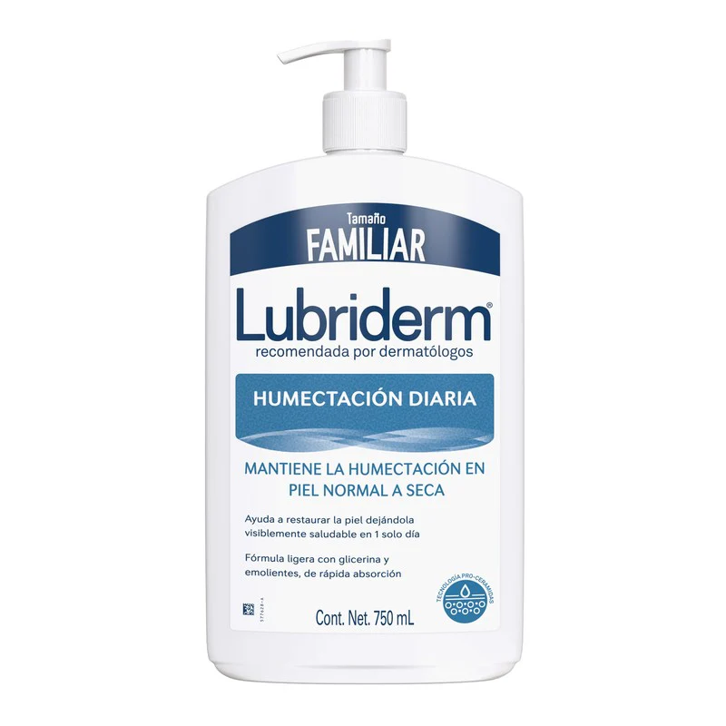 Crema Lubriderm Humectacion Diaria Familiar 750 Ml