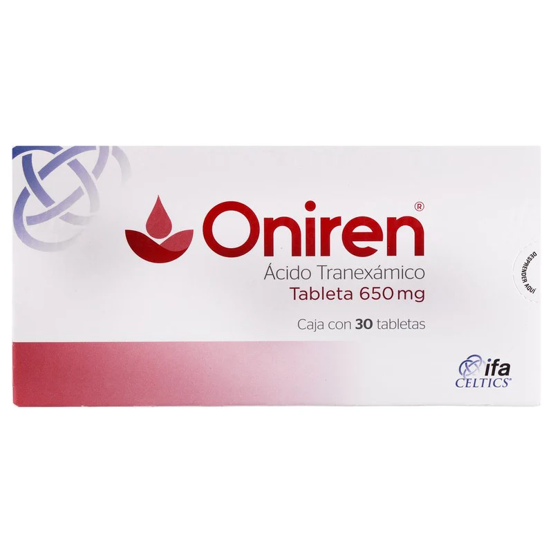 Oniren 650 Mg Con 30 Tabletas