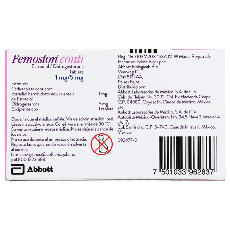 Femoston Conti 1/5 Mg Con 28 Tabletas - Image 7