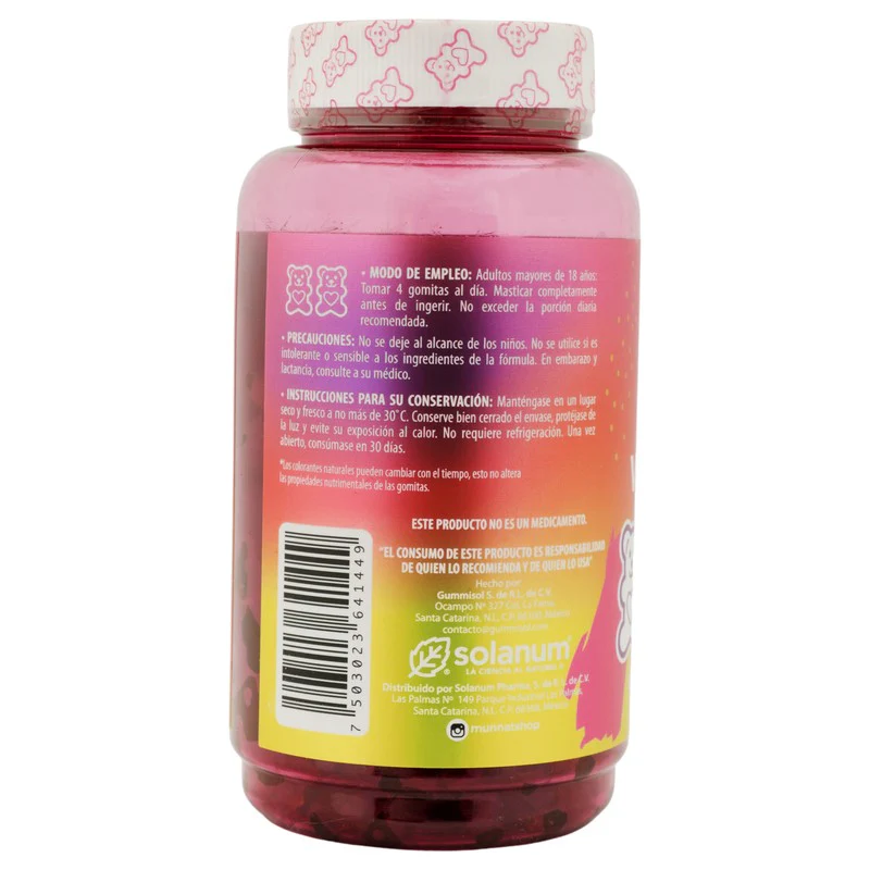 Belabear Women Vitaminas Colageno ,Resveratrol Con 100 Gomitas - Image 8