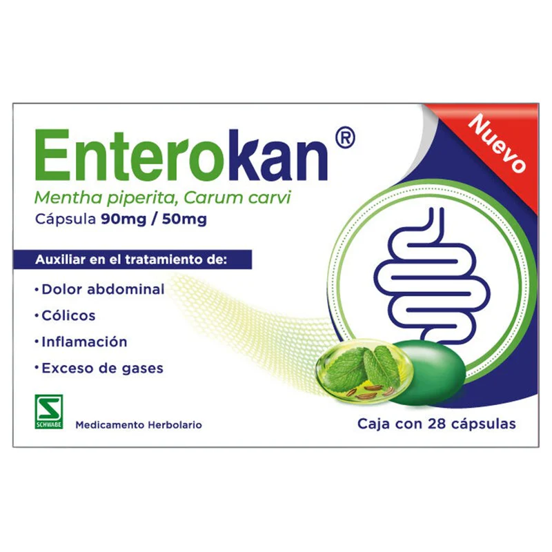 Enterokan 90/50 Mg Con 28 Capsulas