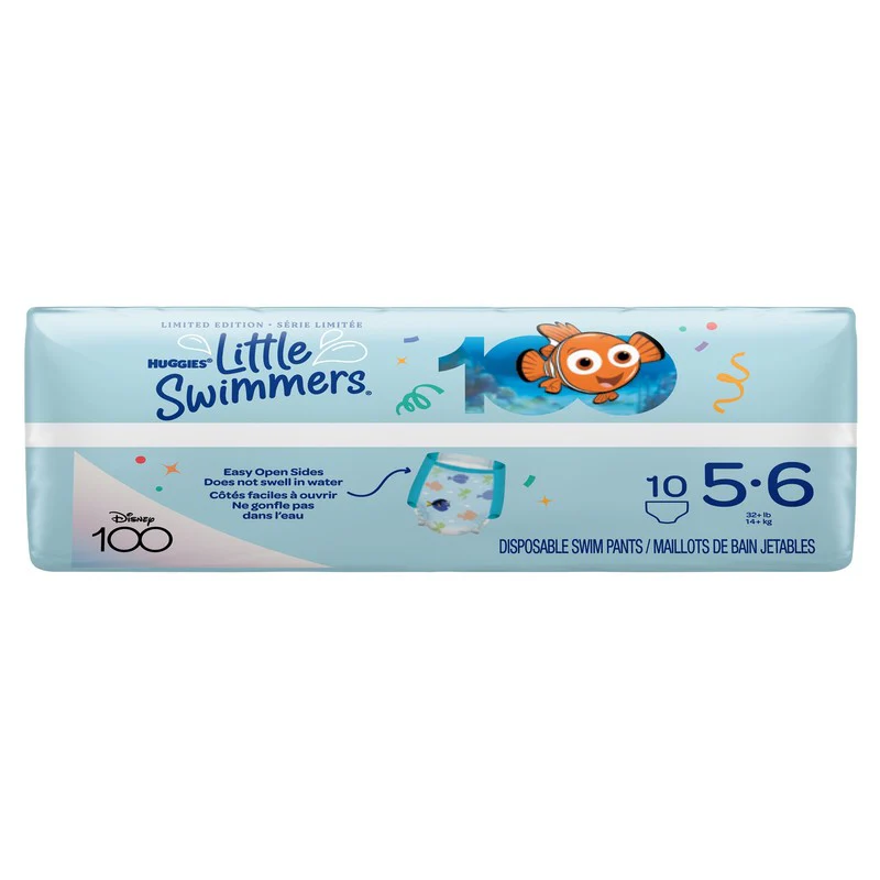 Calzon Huggies Little Swimmers Para Nadar Grande Con 10
