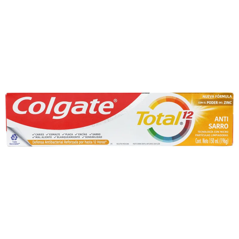 Crema Dental Colgate Total Antisarro 150 Ml - Image 12