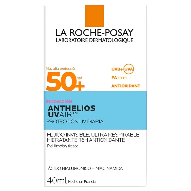 Bloqueador Anthelios Uvair 50+ Fluido Invisible 40 Ml