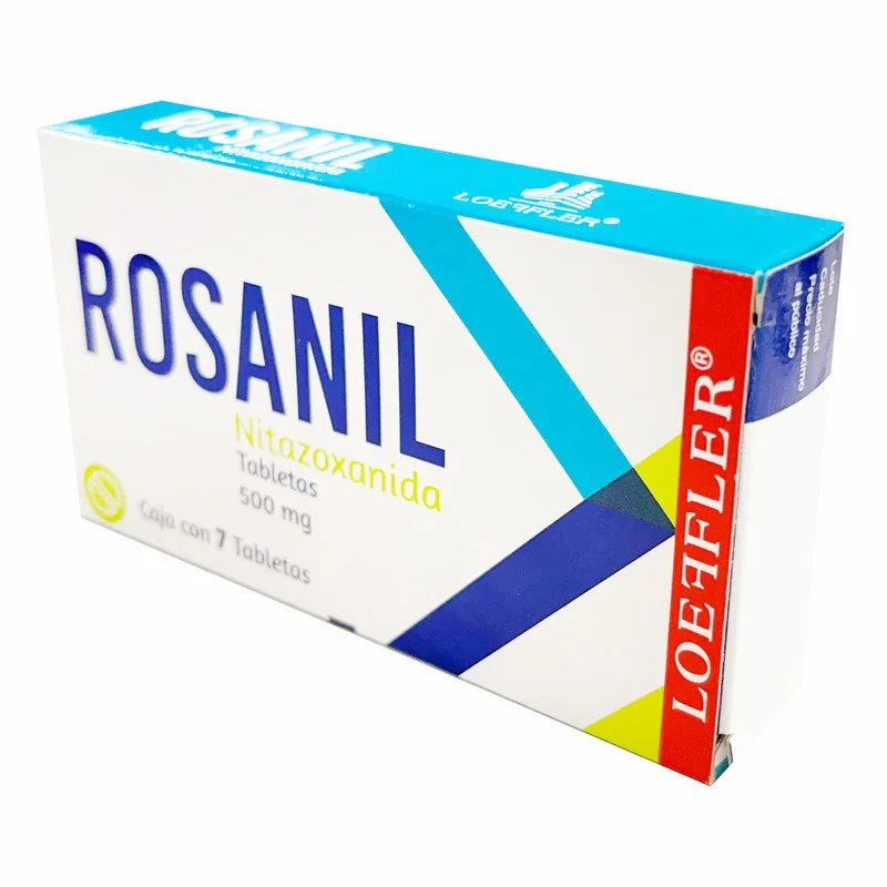 Rosanil (Nitazoxanida) 500 Mg Con 7 Tabletas - Image 3